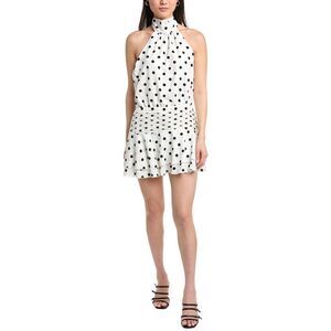 Ipponelli Womens Sleeveless Mini Dress, White